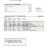 Austria Allianz Investment bank statement template in Excel and PDF format