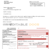 Austria Stadtwerke Feldkirch utility bill template in Word and PDF format