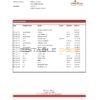 Bahrain Eskan bank statement template in Excel and PDF format