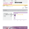 Bahrain Viva my utility bill Word and PDF template, 5 pages