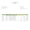Bangladesh Al-Arafah Islami Bank statement, Word and PDF template