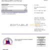 Bangladesh Electricity Generation Company of Bangladesh utility bill template in Word and PDF format