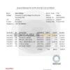 Bangladesh Trust bank statement Word and PDF template