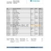 Barbados Republic Bank statement template in Excel and PDF format