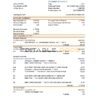 Bolivia Banco de Crédito de Bolivia bank statement template in Excel and PDF format