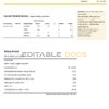 Bolivia ENDE Corporacion electricity utility bill template in Word and PDF format