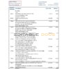 Bosnia and Herzegovina ASA Banka bank statement template in Excel and PDF format