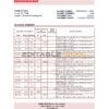 Bosnia and Herzegovina Addiko Bank statement template in Excel and PDF format (autosum)