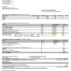 Bulgary electricity utility bill template in Word and PDF