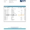 Cabo Verde Banco Africano de Investimentos bank statement Excel and PDF template (AutoSum)