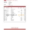 Cambodia Cambodian Public Bank statement easy to fill template in Excel and PDF format