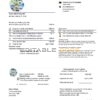 Cambodia Solar Green Energy Cambodia Co utility bill template in Word and PDF format