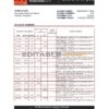 Cameroon SCB bank statement Excel and PDF template, fully editable (AutoSum)
