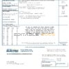 Canada Maritime Electric utility bill template in Word and PDF format