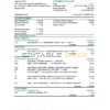 China Minsheng bank statement Excel and PDF template (AutoSum)