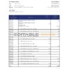 Djibouti Exim bank statement Excel and PDF template
