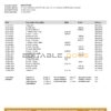 Ecuador Banco del Austro proof of address bank statement template in Word and PDF format