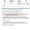 USA Empire District Electric Company utility bill template in Word and PDF format (2 pages)