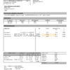 France Energies & Services Régie Municipal d’ Electricité Sarre-Union electricity utility bill template in Word and PDF format, fully editable