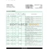 Finland Aktia bank statement Excel and PDF template