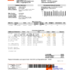 Ghana PDS electricity utility bill template in Word and PDF format