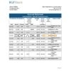 Gabon BGFI bank statement Excel and PDF template