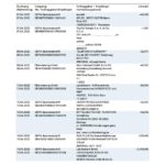 Germany 1822direkt bank statement, Word and PDF template