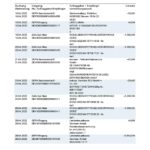 Germany 1822direkt bank statement, Word and PDF template