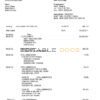 Germany Oldenburgische bank statement, Word and PDF template, 3 pages