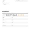 Germany Revolut EUR bank statement template in Word and PDF format, 2 pages