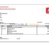 Germany Sparkasse Westmunsterland proof of address bank statement template in Excel and PDF format