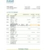 Ghana Ecobank bank statement Excel and PDF template
