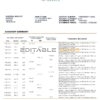 Greece National Bank of Greece proof of address bank statement template in Word and PDF format, .doc and .pdf format