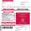 Greece Zenith utility bill Word and PDF template