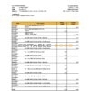 Hawaii First Hawaiian Bank statement Excel and PDF template