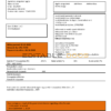 Hungary FIDESZ easy to fill utility bill template in Word and PDF format
