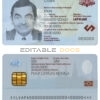 Latvia ID template in PSD format, fully editable