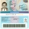 Italy ID template in PSD format, fully editable, with all fonts (2016 – present)