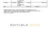 India Allahabad Bank statement, Word and PDF template, 2 pages