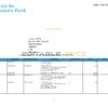 India Canara bank statement, Word and PDF template, 5 pages