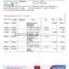 India Equitas bank statement Word and PDF template, 3 pages