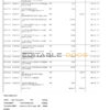 India Federal bank account statement, Word and PDF template, 3 pages