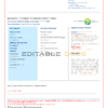 India Indian Oil utility bill template in Word and PDF format, 6 pages