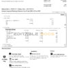 India Jio Digital Life bank statement, Word and PDF template, 4 pages