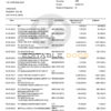 India Kotak Mahindra bank statement Word and PDF template, 7 pages