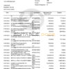 India Kotak Mahindra bank statement Word and PDF template, 7 pages