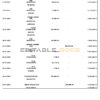 India RBB Smart bank statement, Word and PDF template, 2 pages