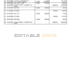 India United Bank of India bank statement, Word and PDF template, 2 pages