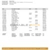 Indonesia Mandiri proof of address bank statement in Word and PDF format