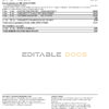 Italy American Express Amex bank card statement Word and PDF template, 3 pages